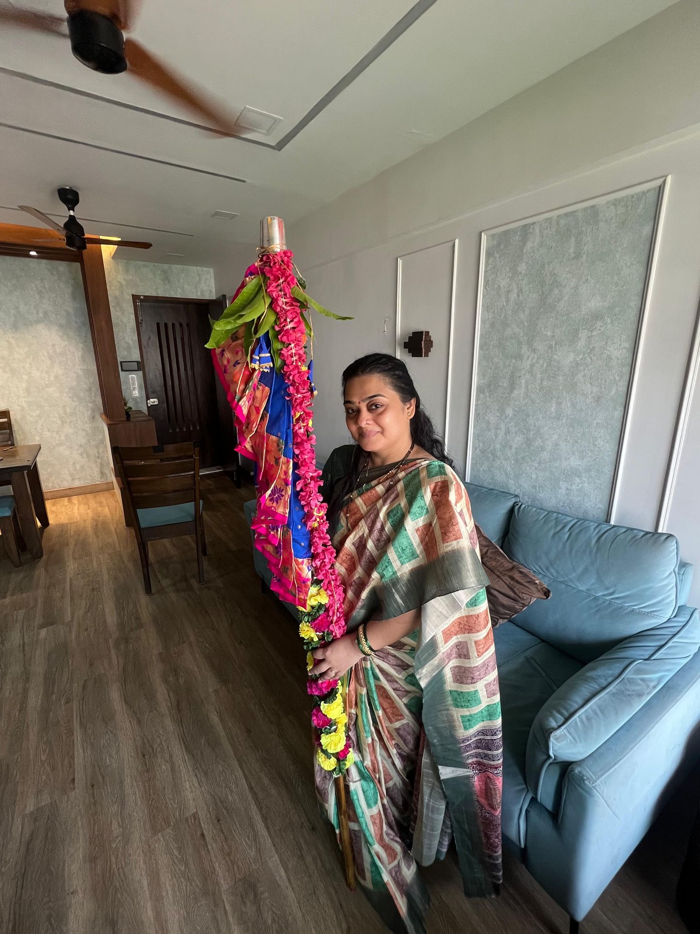 Vaibhav with Adyukta Ethnics products