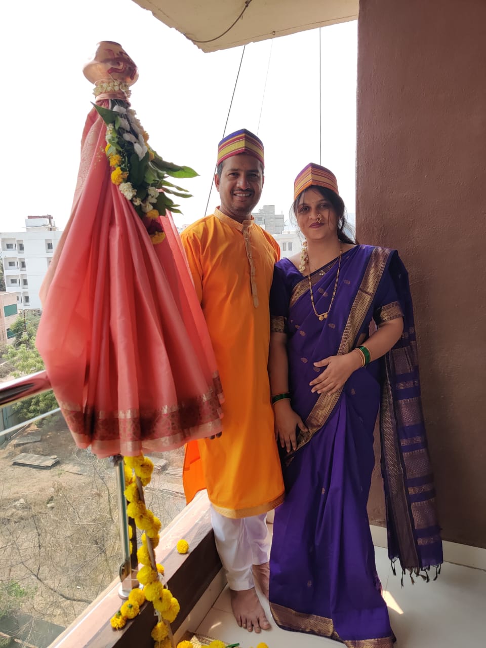 Vaibhav with Adyukta Ethnics products