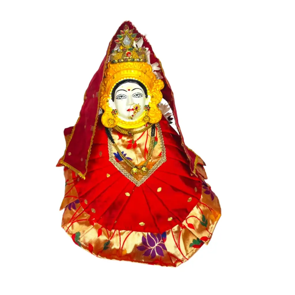 Paithani Laxmi Vastra  (Red)