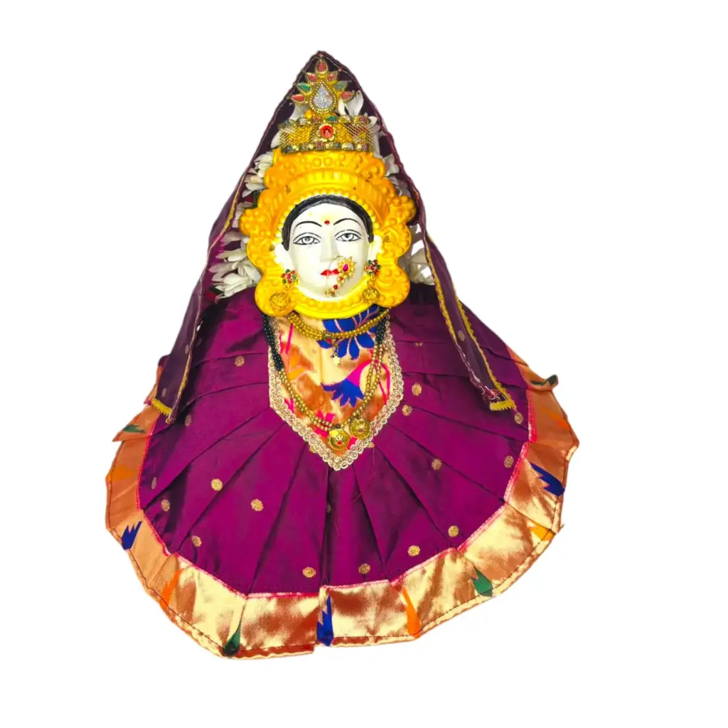 Paithani Laxmi Vastra  (Purple)