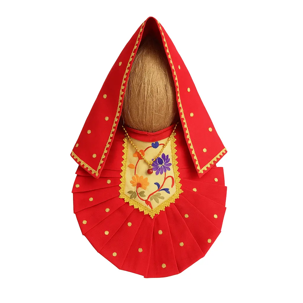 Paithani Laxmi Vastra  (Red)
