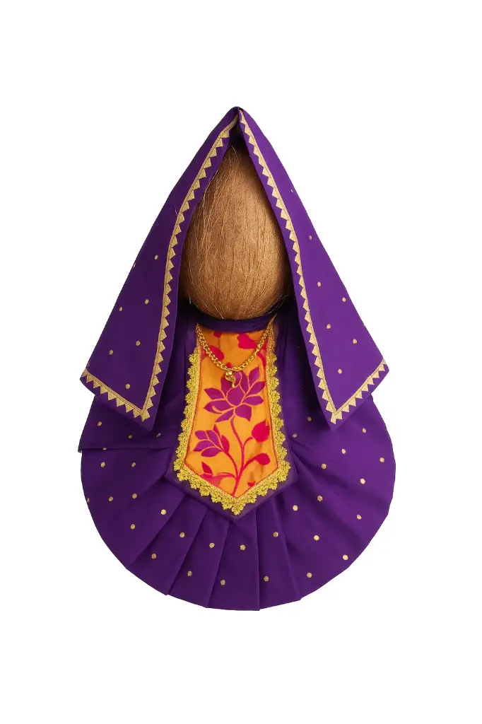 Paithani Laxmi Vastra  (Purple)