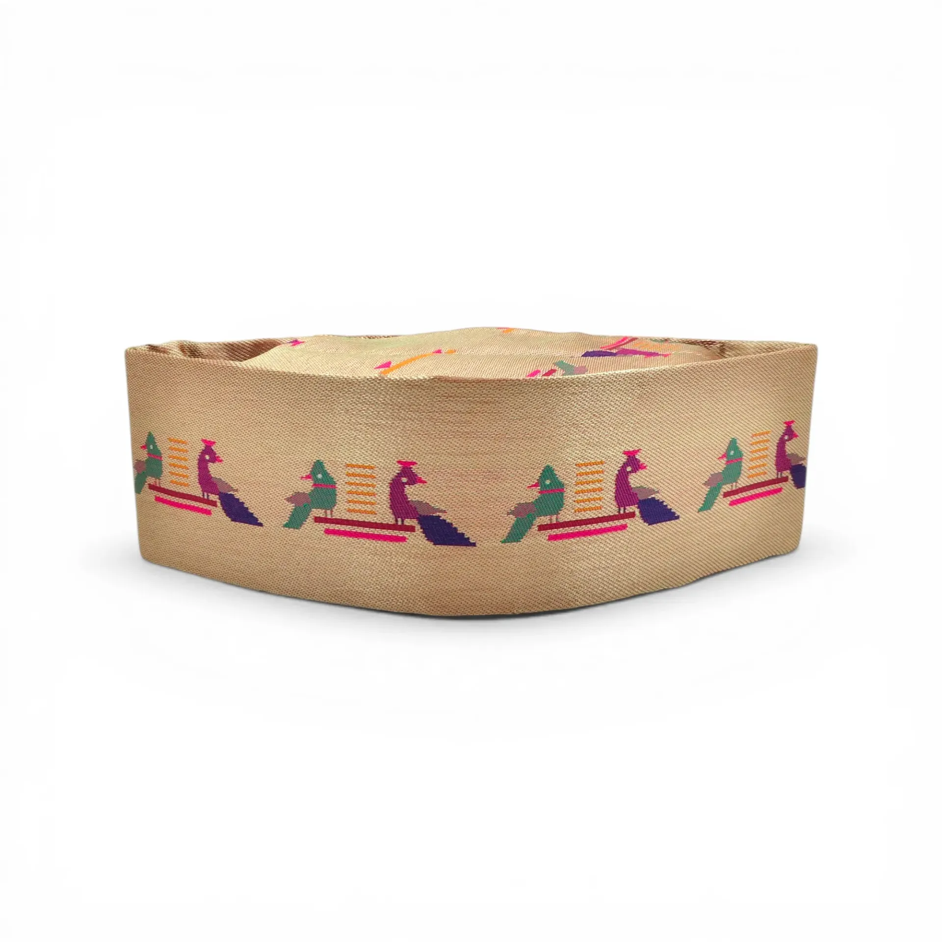 Paithani Topi (Peacock Topi)