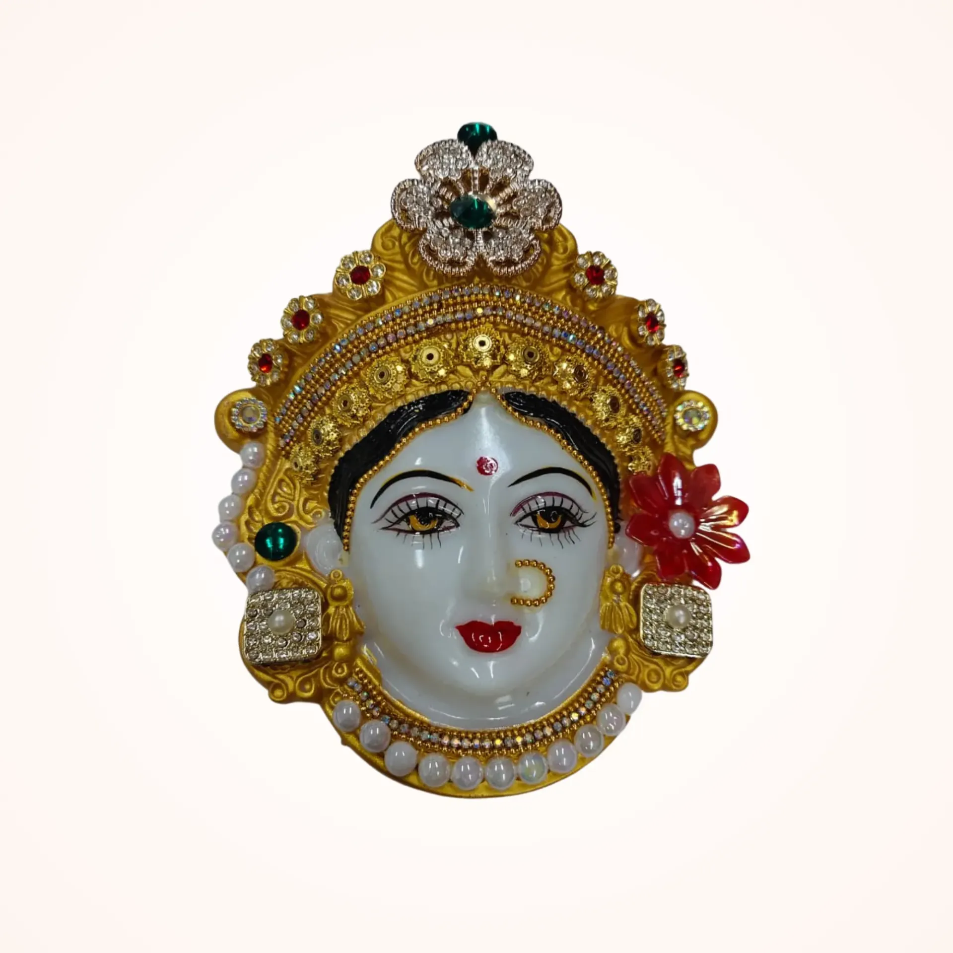 Premium Devi Mukhavata for Pooja & Home Decore