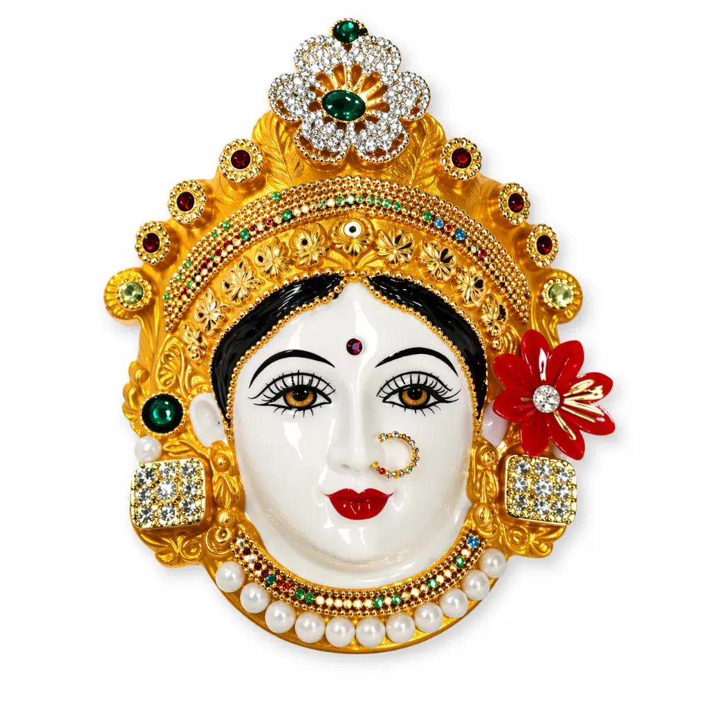 Premium Devi Mukhavata for Pooja & Home Decore