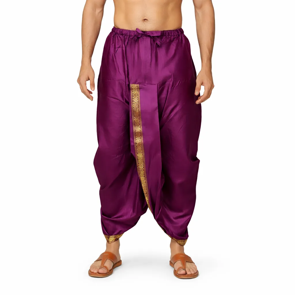 Silk Dhoti For Men