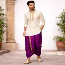 Silk Dhoti For Men