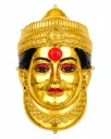 Ekvira Devi Golden Mukhoda for Pooja & Temple Decoration