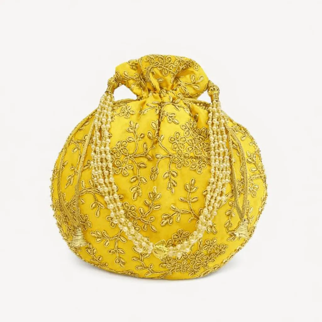 Zari Potli (Yellow)